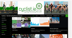 Desktop Screenshot of cyclist.ie